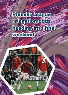 Manchester united to get relegated odds