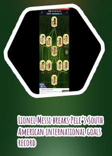 Messi international goals