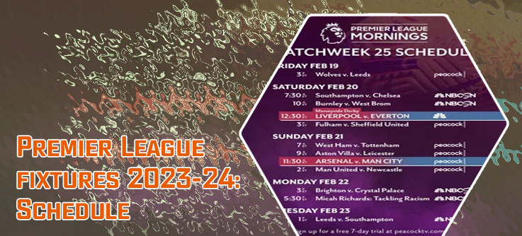 Nbc epl schedule